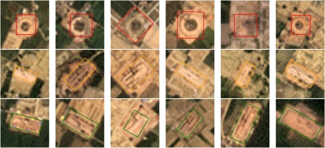 Predicted brick kiln samples